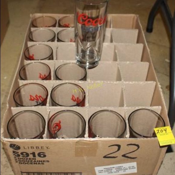 Coors Light Beer Glass - Picture 2 of 2